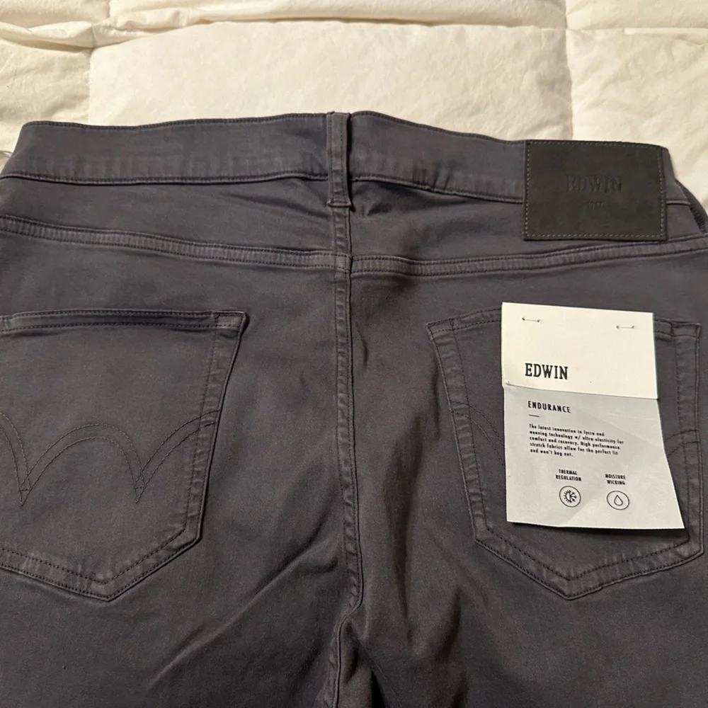 Edwin Jace Straight Men's Dark Grey Jeans - NWT - Size 29
